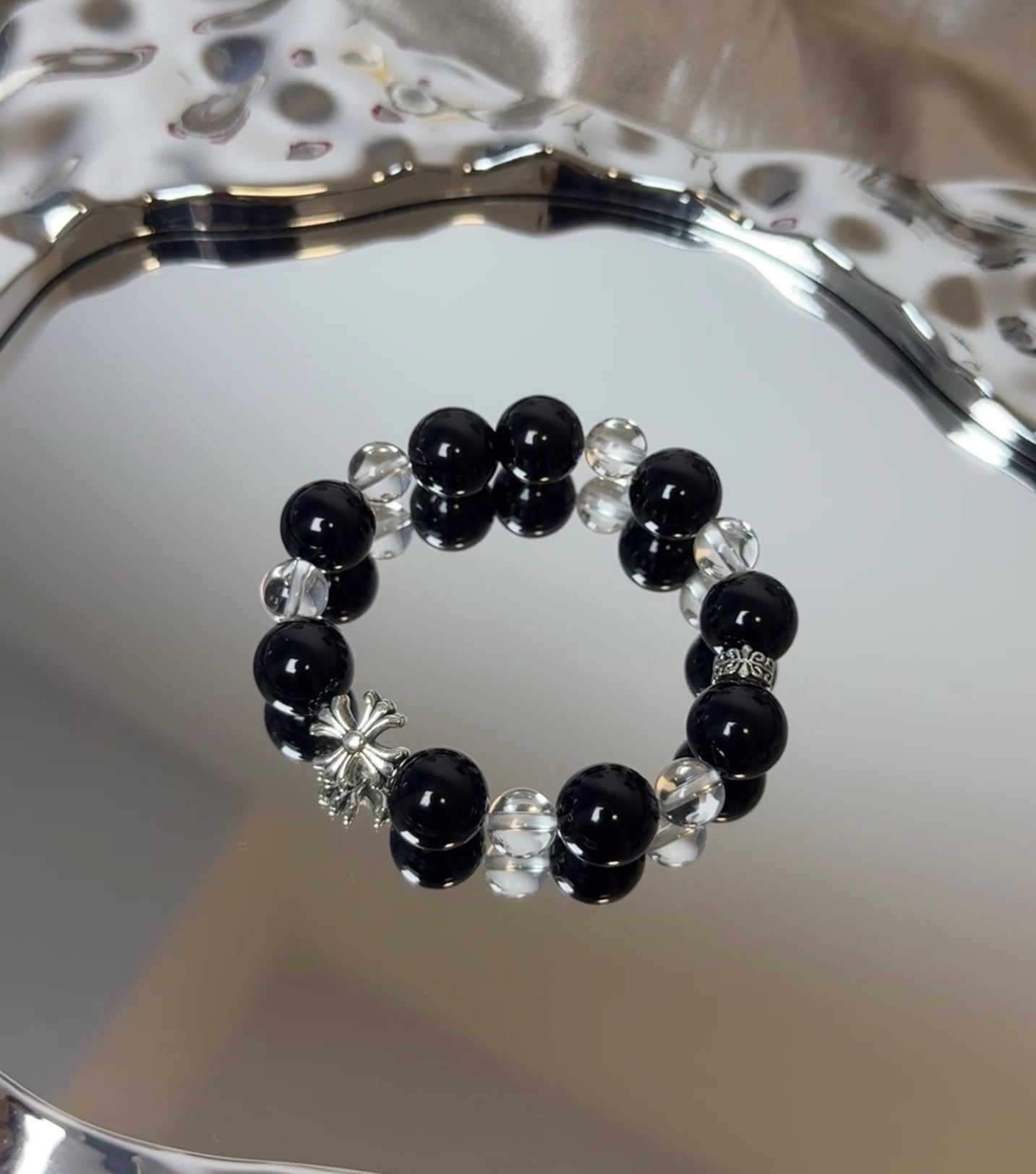 Black Obsidian Bracelet – Powerful Protection & Grounding | Natural Gemstone Energy Jewelry