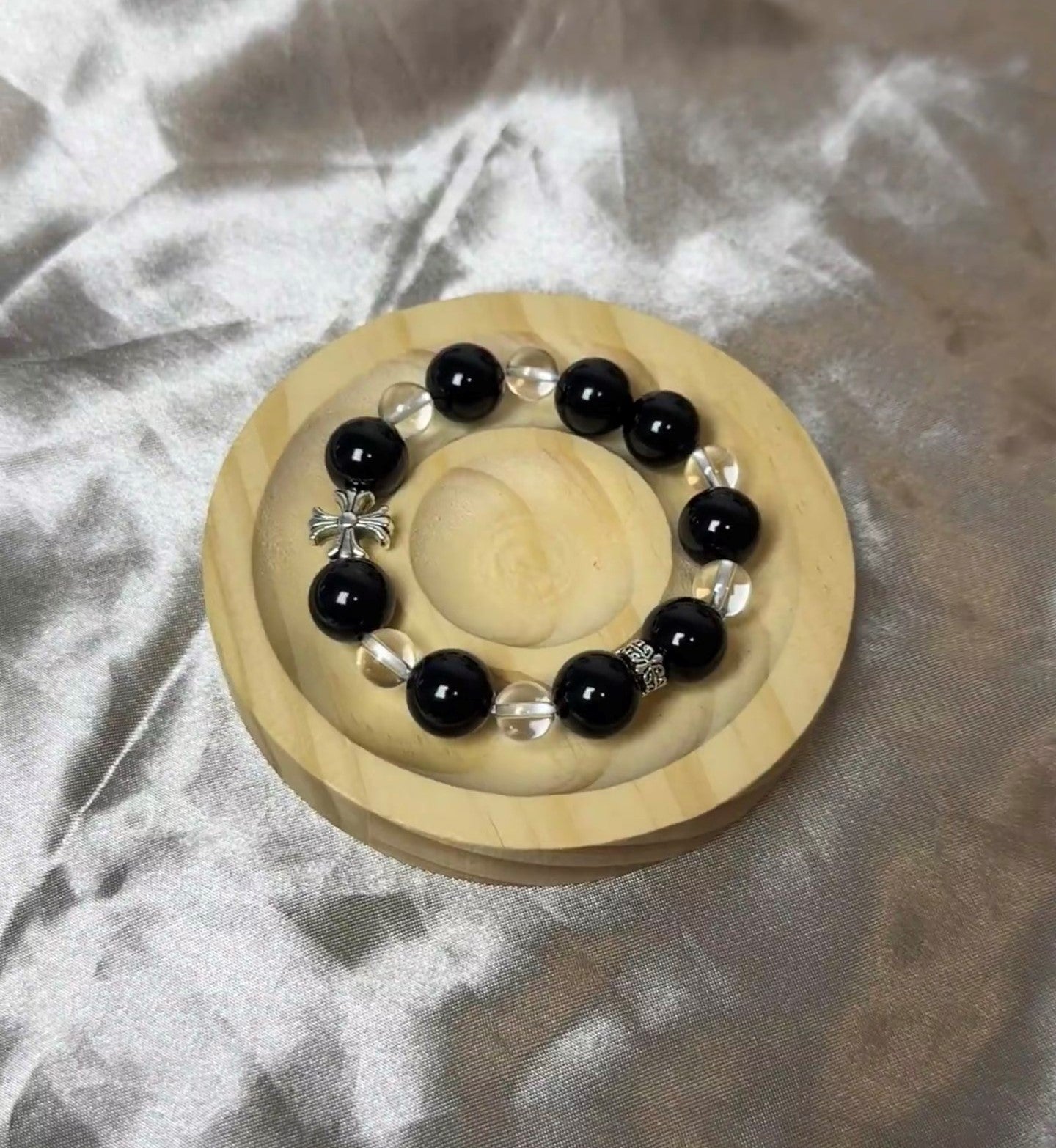 Black Obsidian Bracelet – Powerful Protection & Grounding | Natural Gemstone Energy Jewelry