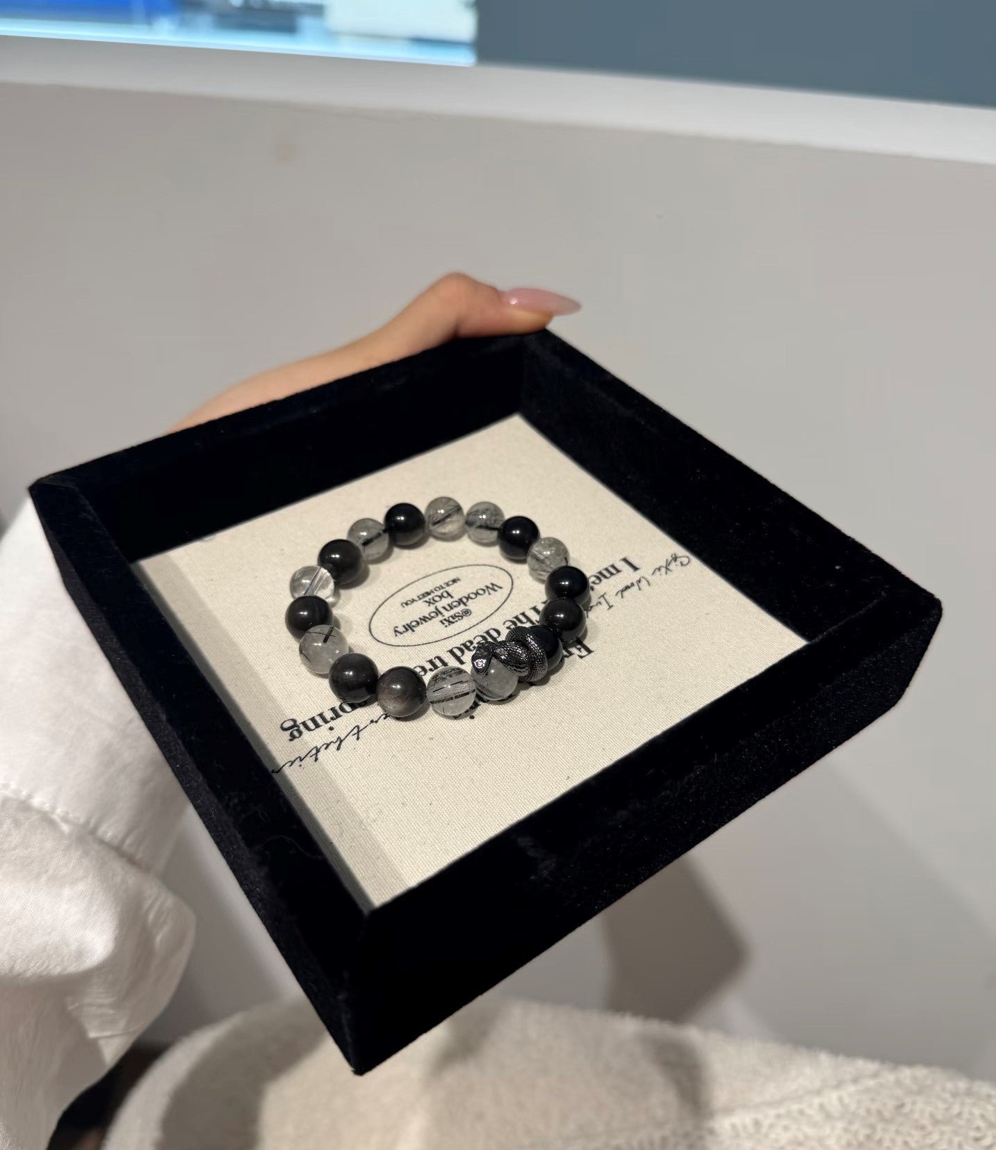 Black Obsidian Bracelet – Powerful Protection & Grounding | Natural Gemstone Energy Jewelry