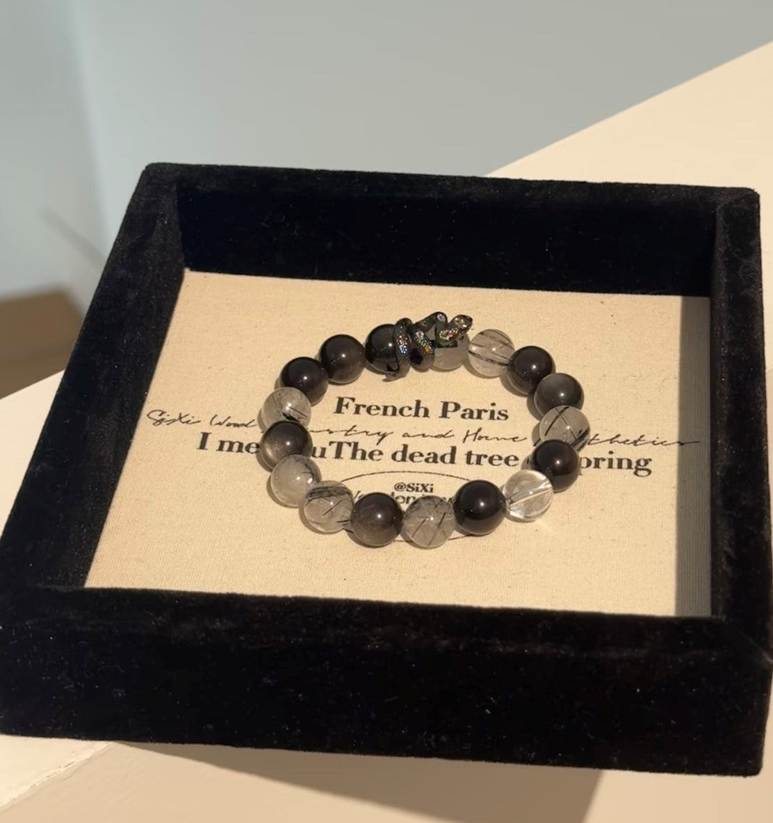 Black Obsidian Bracelet – Powerful Protection & Grounding | Natural Gemstone Energy Jewelry